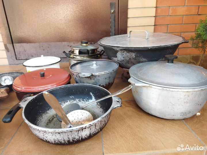 Казаны кастрюли