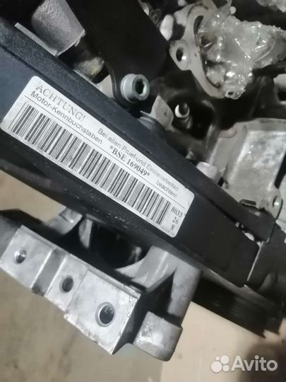 Двигатель мотор 1.6 BSE 102л.с. Шкода ауди