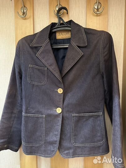 Юбка джинсовая ретро, пиджак винтаж, платье, 46р