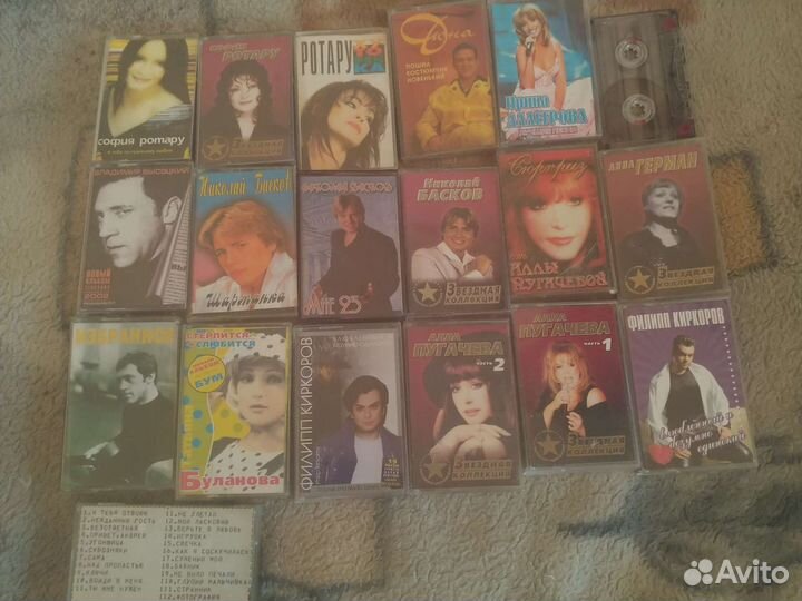 Аудиокассеты советских времен