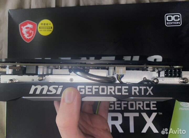 Видеокарта Geforce RTX 2060 ventus 12G OC