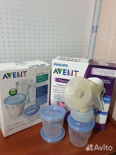 Молокоотсос avent ручной