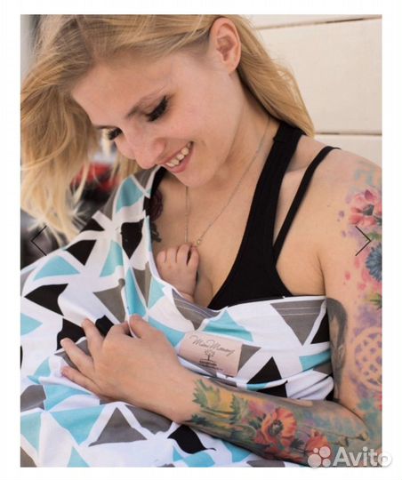 Снуд-накидка для кормления