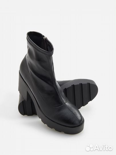 Ботильоны на платформе новые с биркой