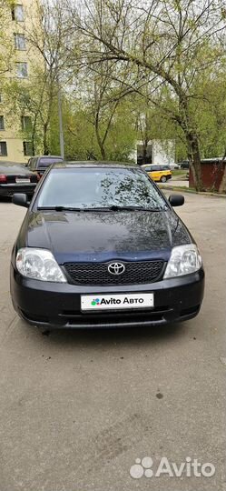 Toyota Corolla 1.6 МТ, 2003, 269 850 км