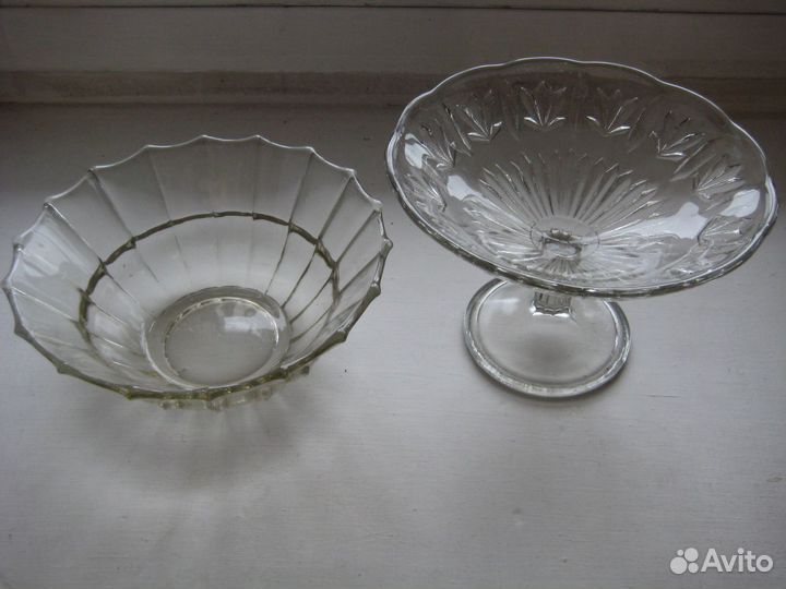 Фруктовницы стекло СССР