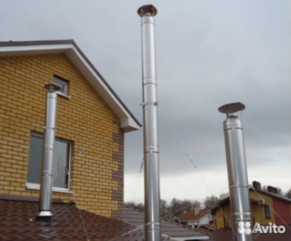 Дымоходы сэндвич для газовых котлов