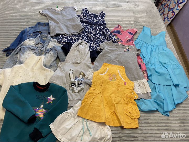 Вещи на девочку 110-116 см