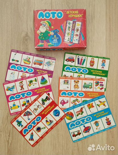 Пазлы макси, лото