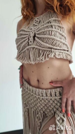 Одежда на заказ из макраме