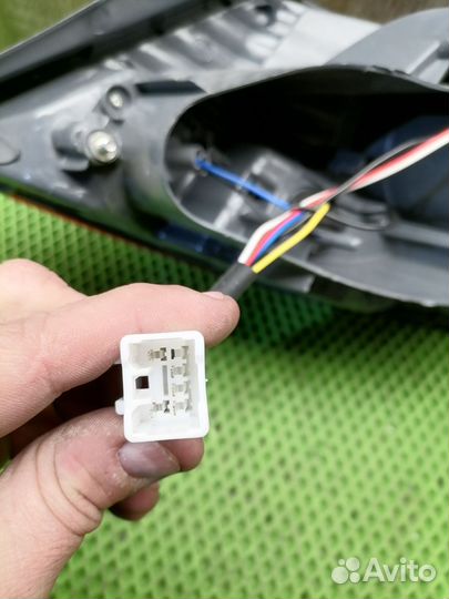 Фонарь задний левый хендай Solaris 1 поколение