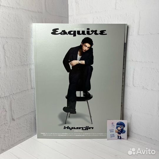 Журнал esquire (Хёнджин из Stray Kids)