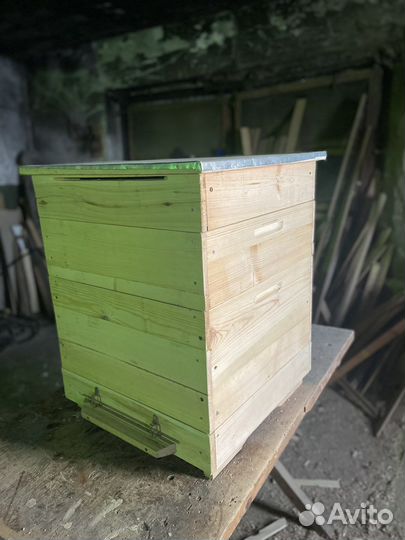 Улей для пчел на 12 рамок с магазином и рамками