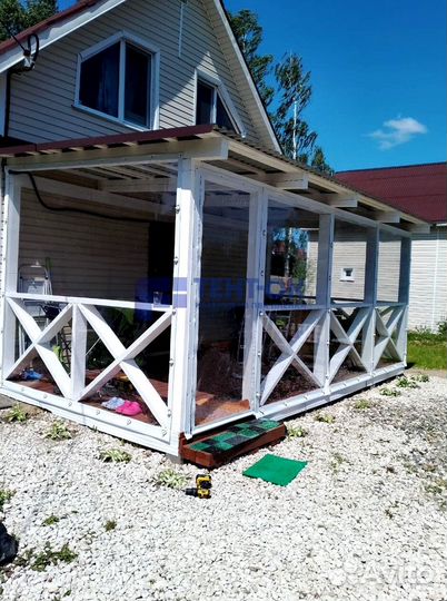Мягкие окна для веранды