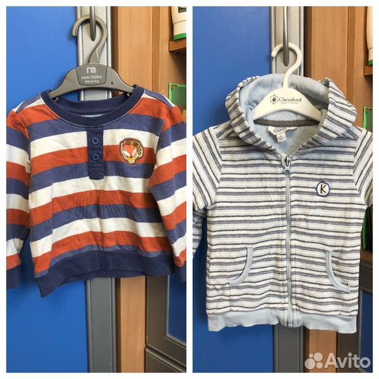 Пакет одежды на мальчика 80-86