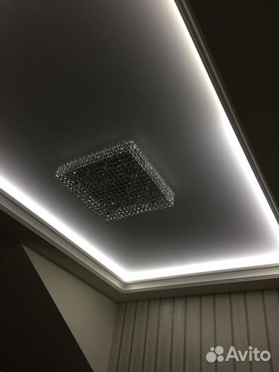 Натяжные потолки 