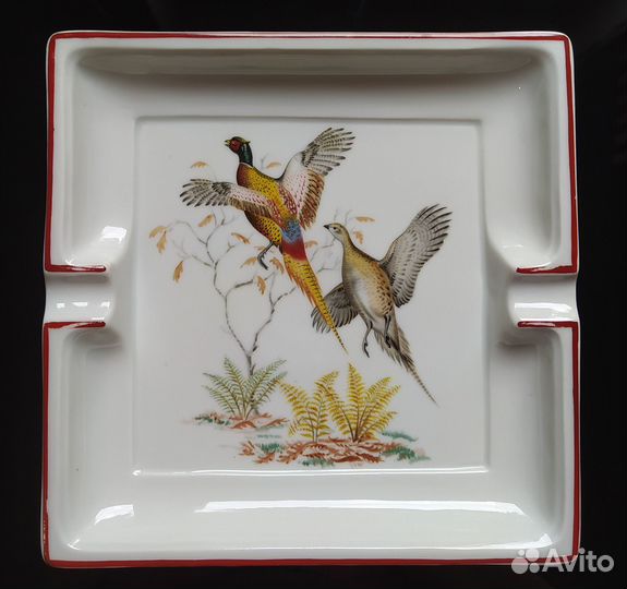 Пепельница.Фарфор Porcelaine de Paris.Франция.1970