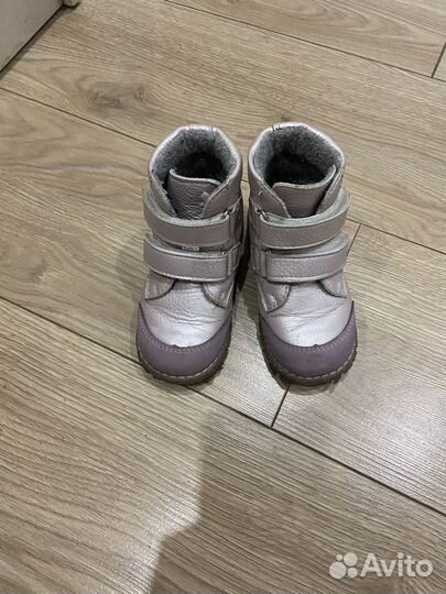 Ботинки демисезонные для девочки 23 размер котофей