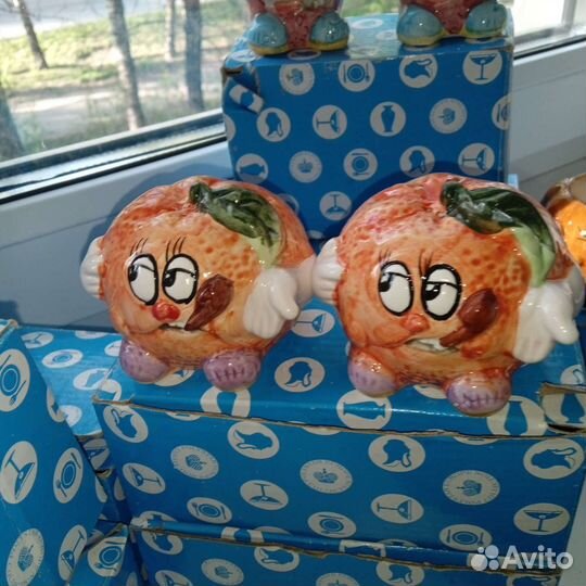 Наборы для специй новые, вазочки керамические