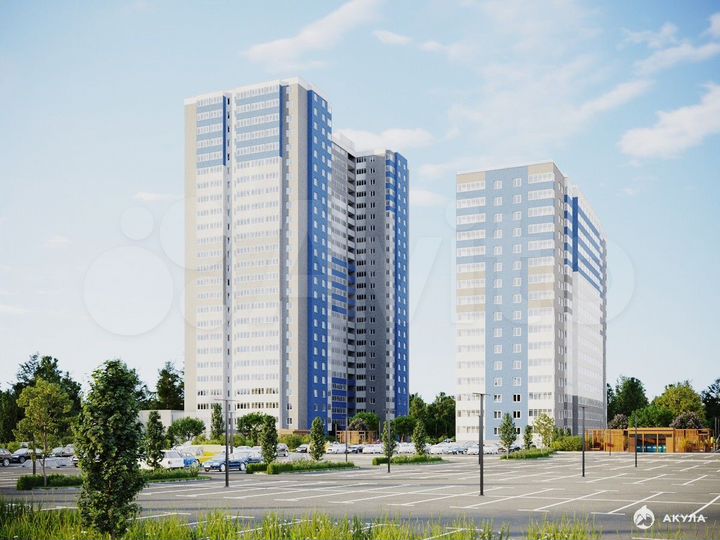 Квартира-студия, 24,7 м², 9/25 эт.