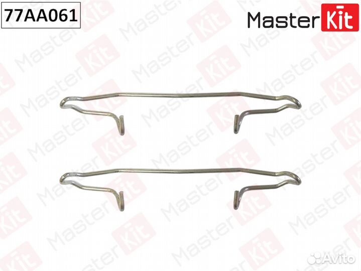 Комплект установочный тормозных колодок volvo 850