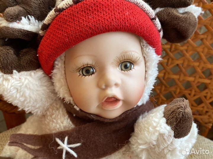 Куклы новые мягконабивные с фарфоровым личиком