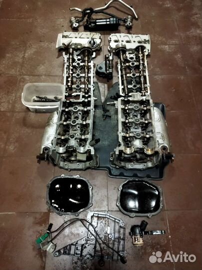 Разбор двигателя на audi 2 4 bdw