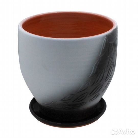 Горшок цв 6,0 л Ветерок (голубой)