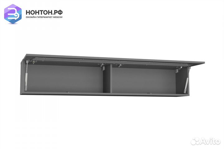 Шкаф навесной Point тип-51 серый графит