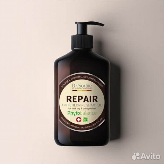Dr.Sorbie Repair Anti chlorine шампунь 1000 мл