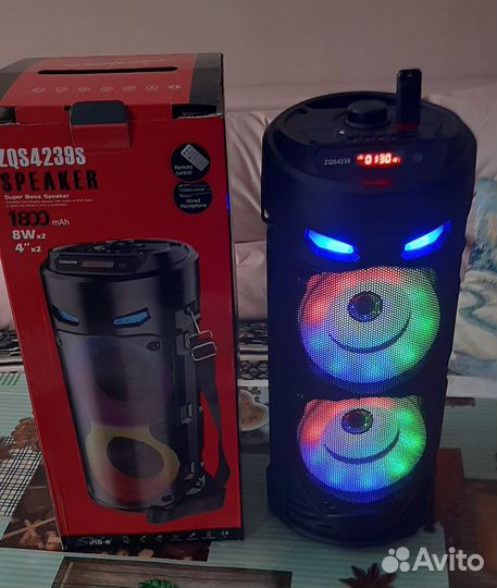 Портативная блютуз колонка ZQS4239