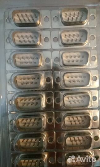 Разъёмы DB9 F, DS9 M