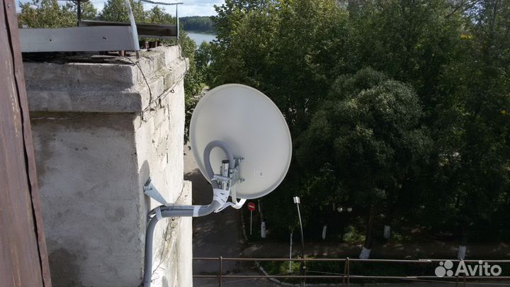 Установка спутникового тв