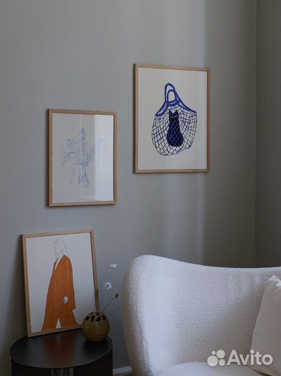 Постер А3 The Cat’s In The Bag