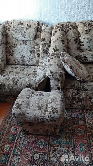Диван и 2 кресла