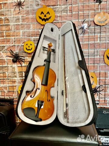 Скрипка 4/4 (полный комплект)