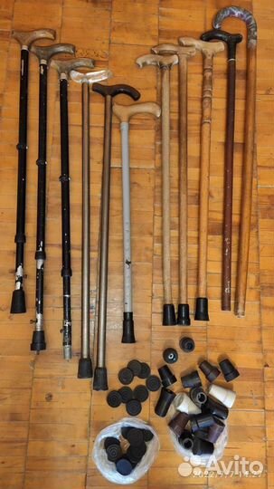 Костыли, бадики для взрослых (наконечники)