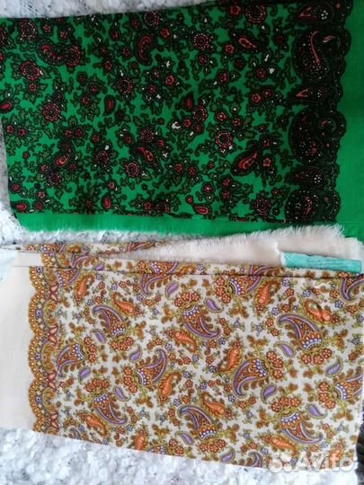 Платки Ткань шерсть 100