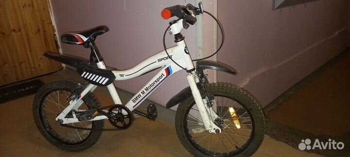Детский велосипед 16 bmw