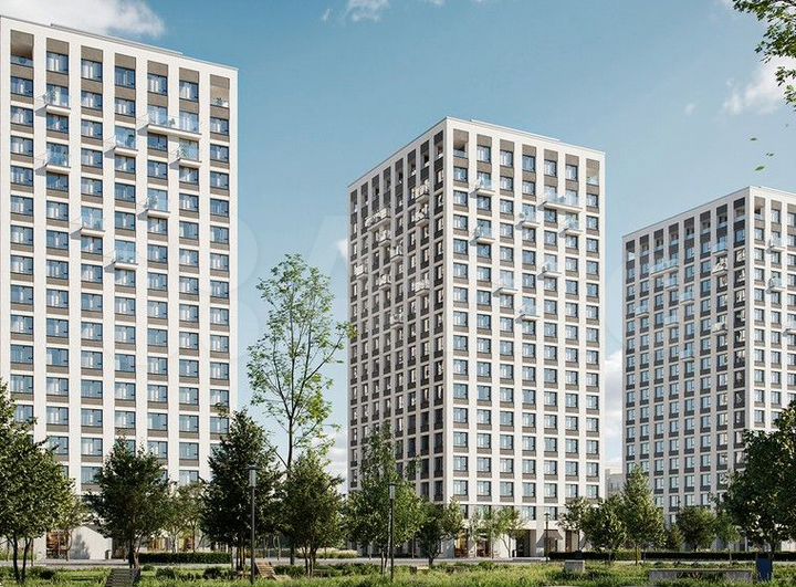 Квартира-студия, 35,4 м², 17/25 эт.