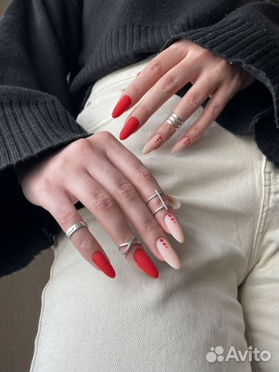 Маникюр с покрытием