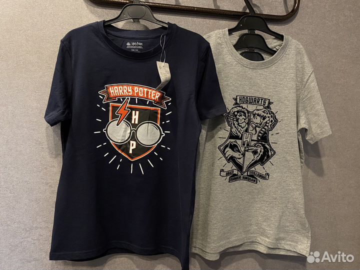Футболки 2 шт Harry Poter новые 146/152
