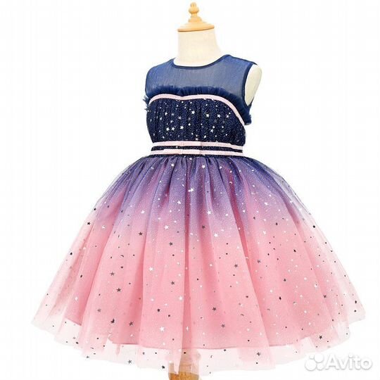 Платье (новое) нарядное 122, 128