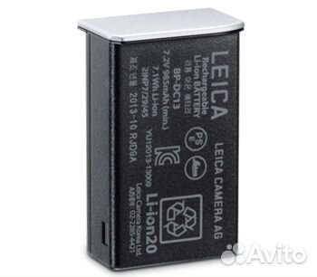 Аккумулятор Leica BP-DC13 для Leica T / TL2, сереб