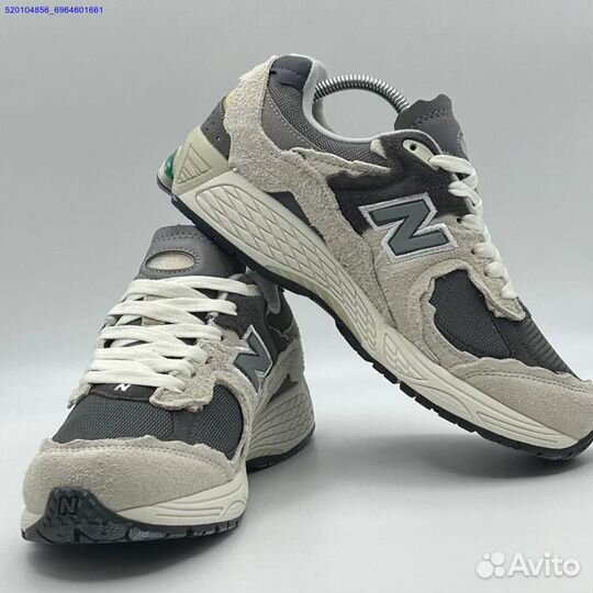 Кроссовки New Balance 2002R Grey (Арт.38925)