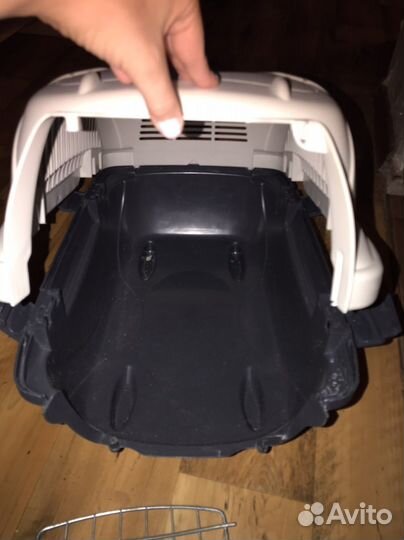 Переноска для кошек пластиковая