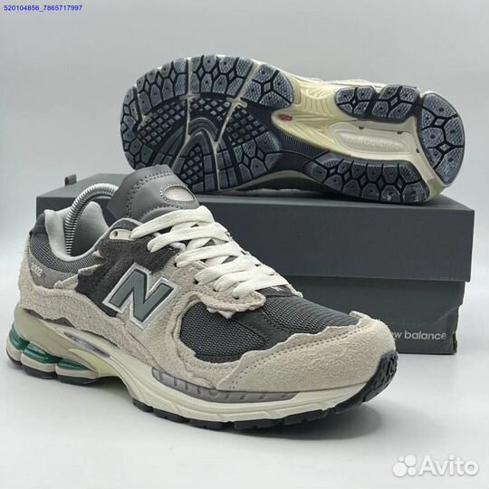 Кроссовки New Balance 2002R Grey (Арт.91991)