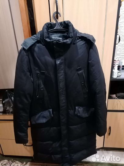 Пуховик зимний мужской