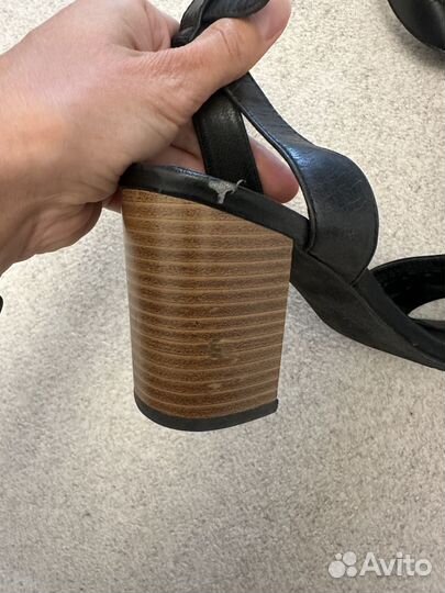 Босоножки Vagabond 38 кожа на каблуке