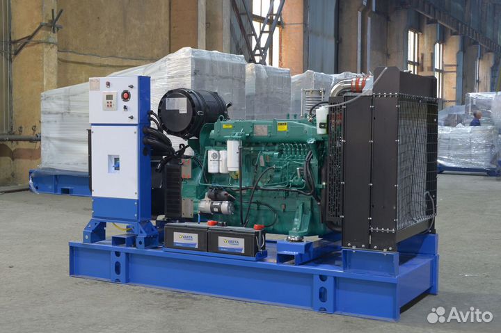 Дизельный генератор 250кВт открытый электростанция
